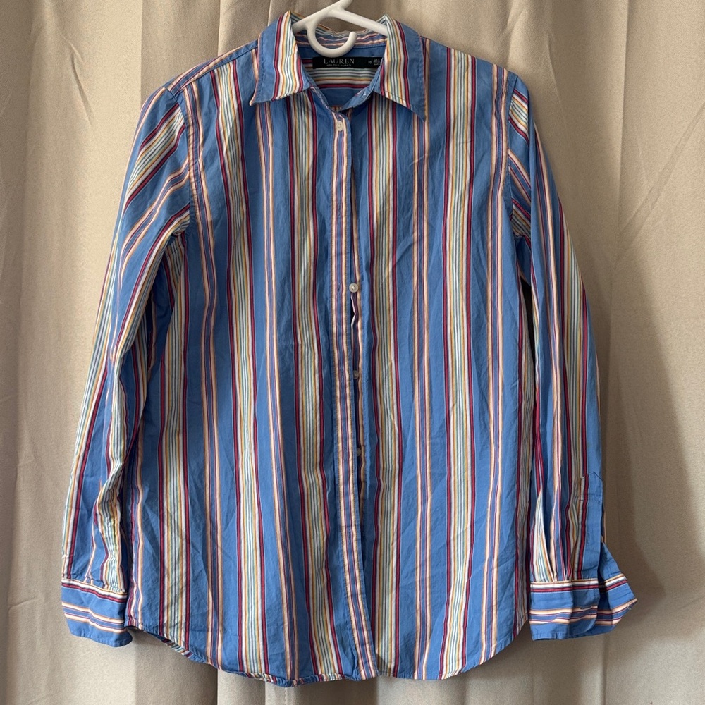 Lauren Ralph Lauren Woman’s Multicolor Striped Shirt